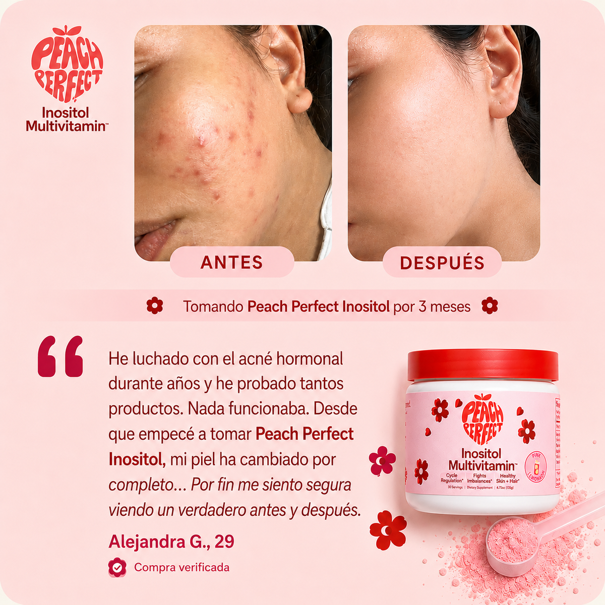 Inositol Peach Perfect
